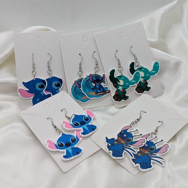 Ohana Stitch Dangle Earrings