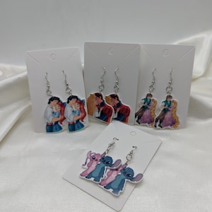 Couples in Love Dangle Earrings
