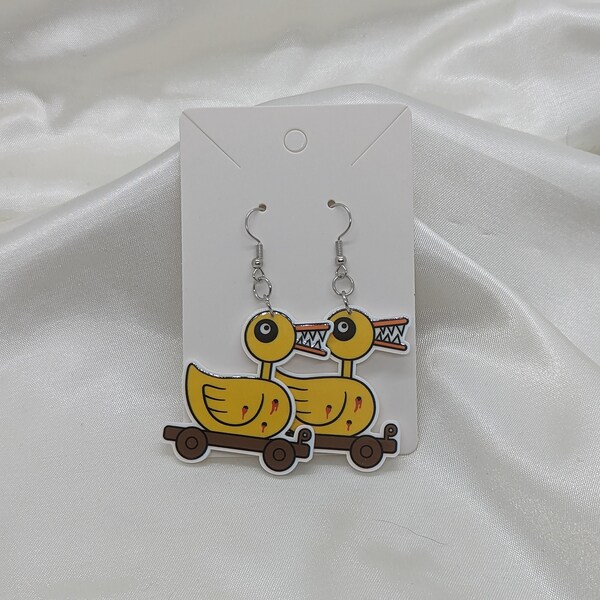 Nightmare Duck Dangle Earrings