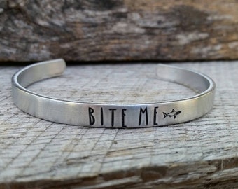 Bite Me Cuff - Custom Shark Bracelet