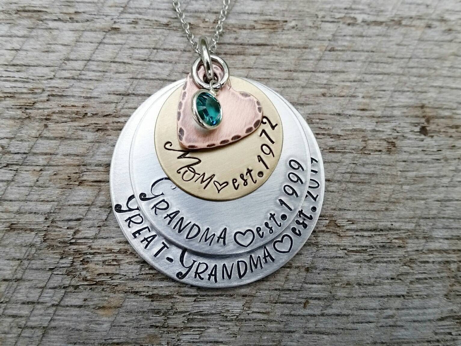 Great Grandma Necklace | Etsy Australia