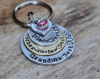 Mother in Law Necklace - Mother's Day Gift - New Grandma Gift - New Grandparent Gift - Pregnancy Announcement