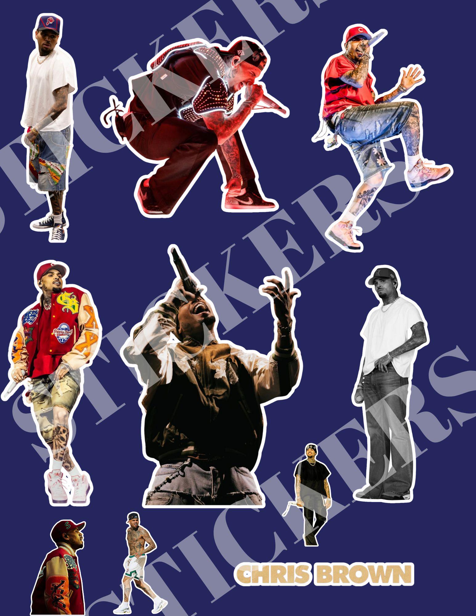 Chris brown stickers - Etsy 日本
