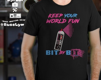 Keep your World Fun Bit by Bit with NES Spray can