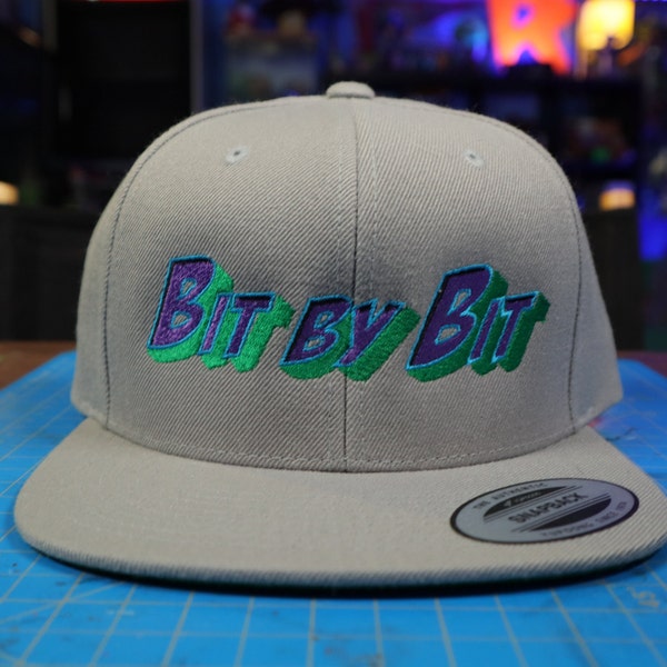 Bit by Bit Snapback Hat | Russ Lyman