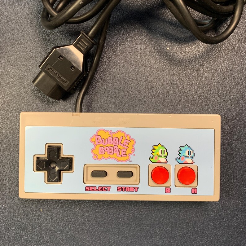 Custom NES Vinyl Overlay Sticker for a Retro NES Controller - Etsy