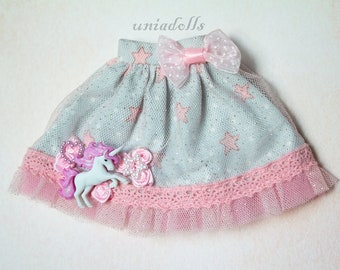 Cute unicorn skirt Pullip Pureneemo