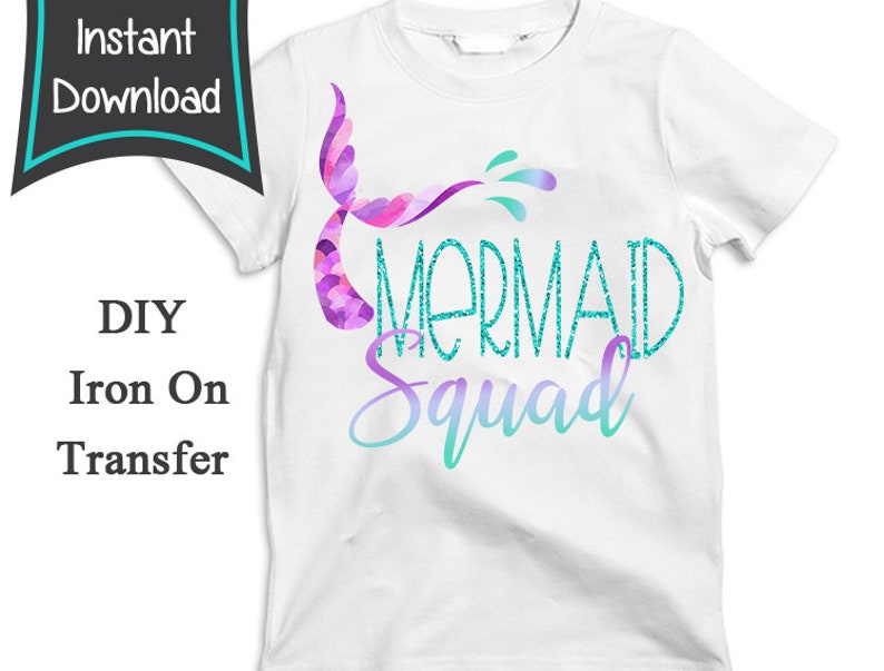 mermaid squad shirt