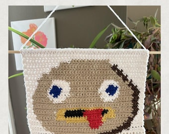 Rock Fact Crochet Tapestry Pattern: Over the Garden Wall Inspired (Digital PDF)