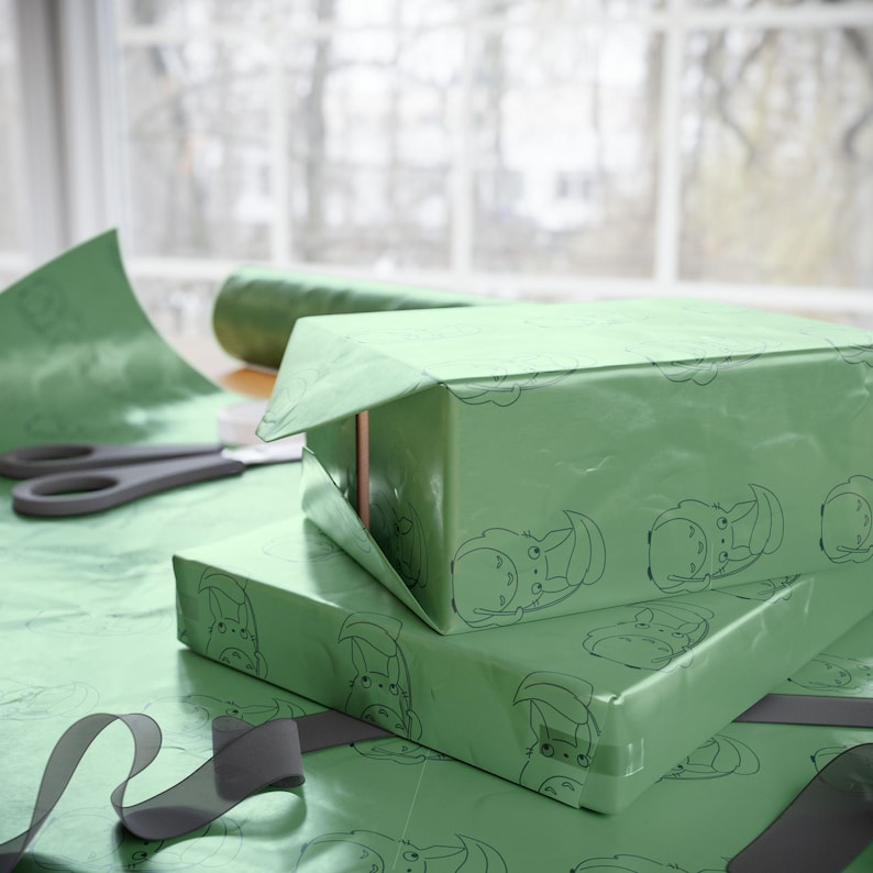 Totoro Wrapping Paper - Studio Ghibli Gift Lover image 8