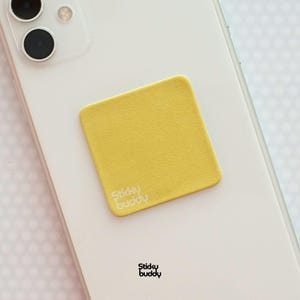 StickyBuddy herbruikbaar microvezel schermreinigingspad (normale maat) voor telefoon, laptop, Switch l Lime