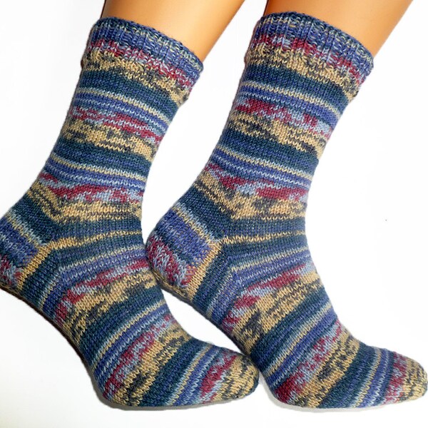 Women Wool Socks Hand Knit Men Socks Unisex Socks Warm Socks Leg warmers