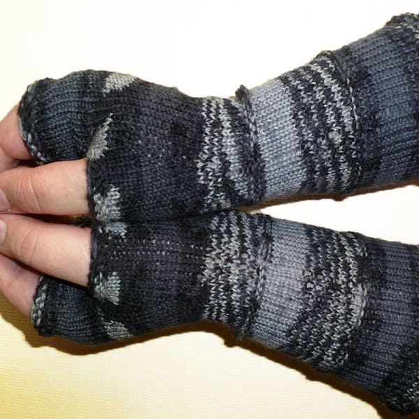 Knit Fingerless gloves | Knitted Fingerless Mittens | Long Arm Warmers | Boho Glove | Women Fingerless | Wrist Warmers | Gift