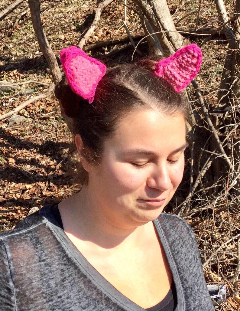 Animal Ears Hair Accessories Cosplay Anime Cartoon Etsy