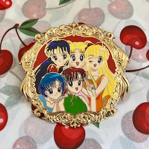 Sailor Moon Enamel Pins | Sailor Moon Fan Art | Anime Enamel Pins