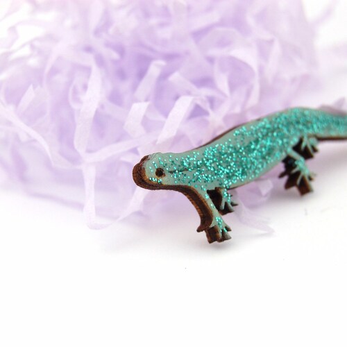 Hard Enamel Pin Herbology Witches Garden Newt Etsy