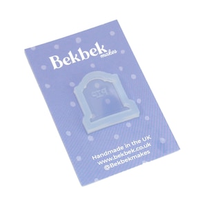Gravestone Tombstone RIP Halloween Reusable Silicone Mould for UV Resin