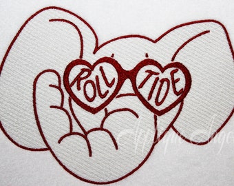 Roll Tide Elephant design