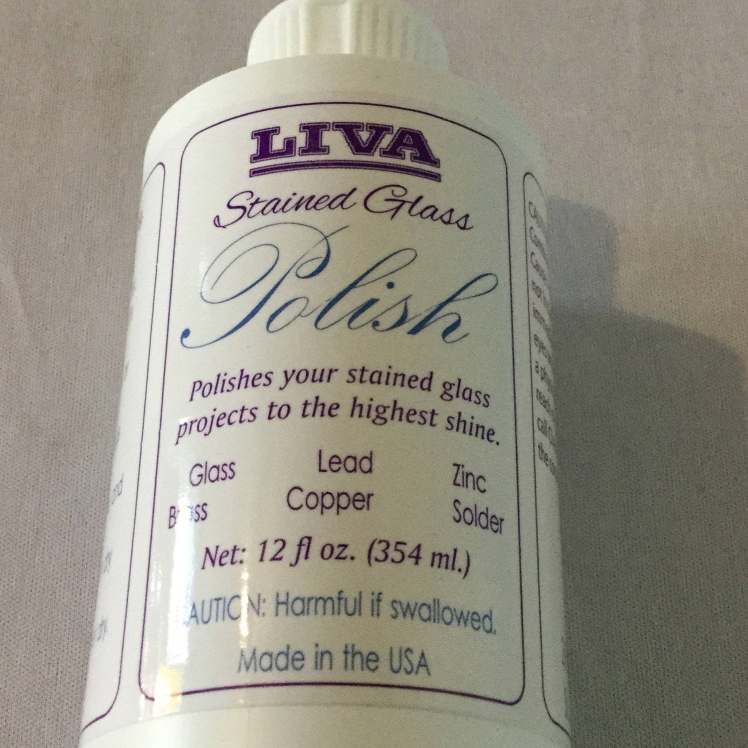 Stained Glass Wax Liva Polish For Copper Foil Projects Etsy
