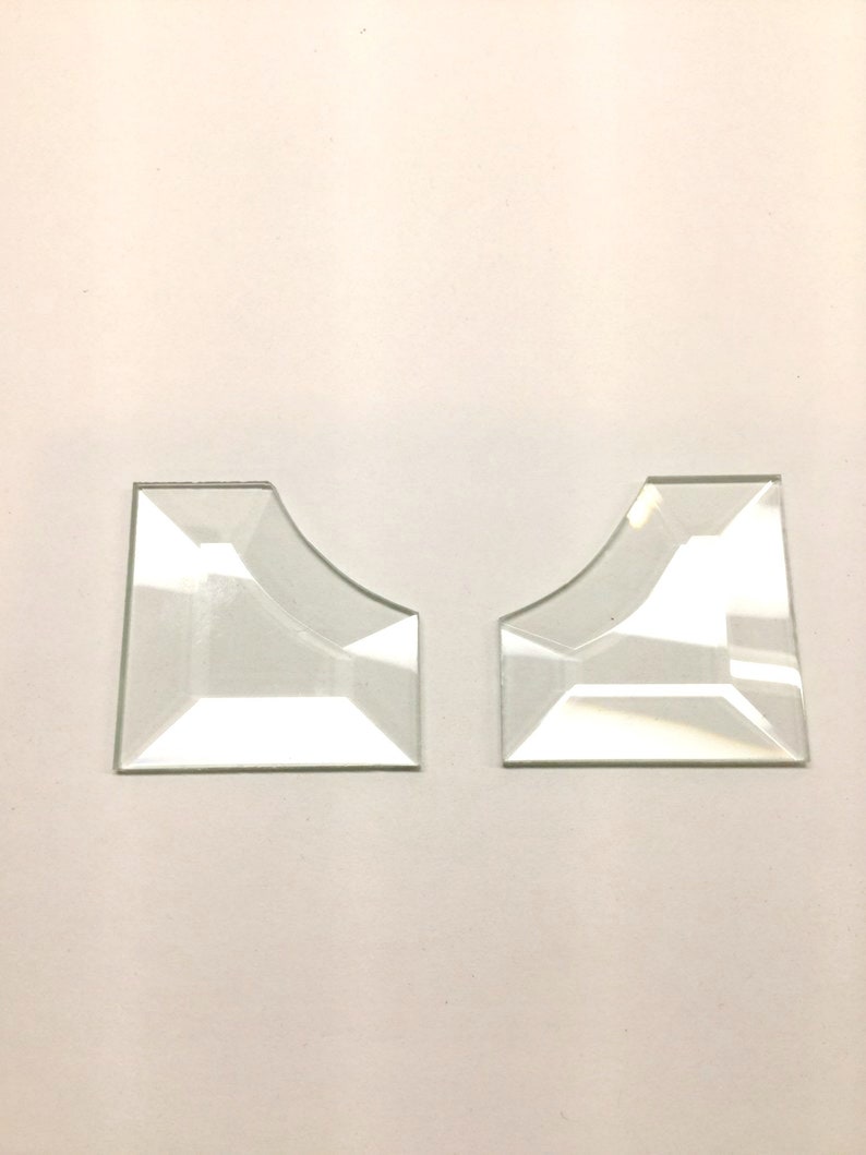 2x2 Curved Bevels Used For Corner Borders or Put Together to Form a