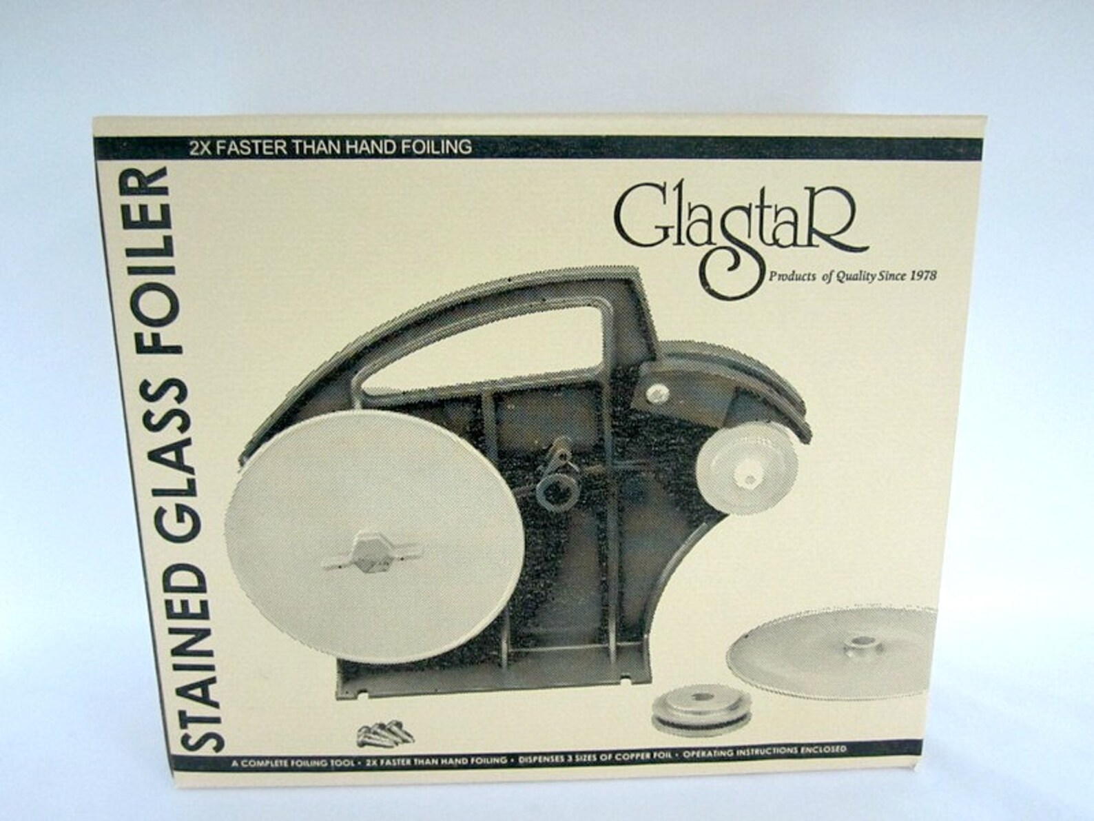 Glastar Foiling Machine Can Use 3 Sizes of Foil 3/16 7/32 Etsy