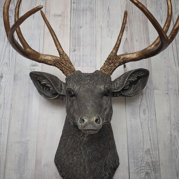 Deer Head Wall Mount Etsy