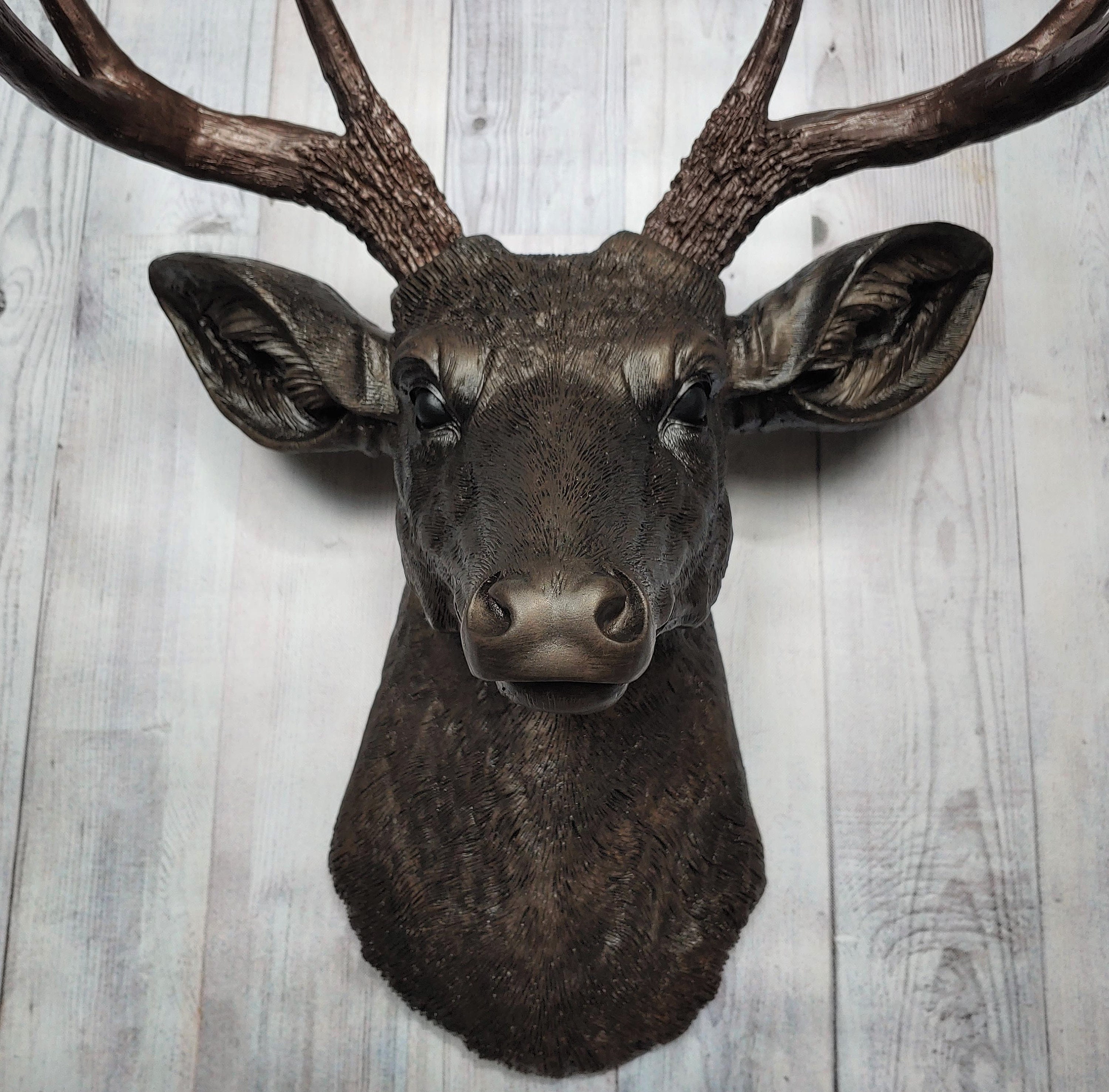 Faux Taxidermy Deer Head, Stag Wall Mount - Etsy