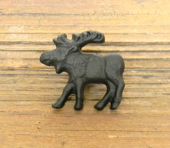 Moose Knob Moose Drawer Pull Moose Cabinet Knob Moose Etsy