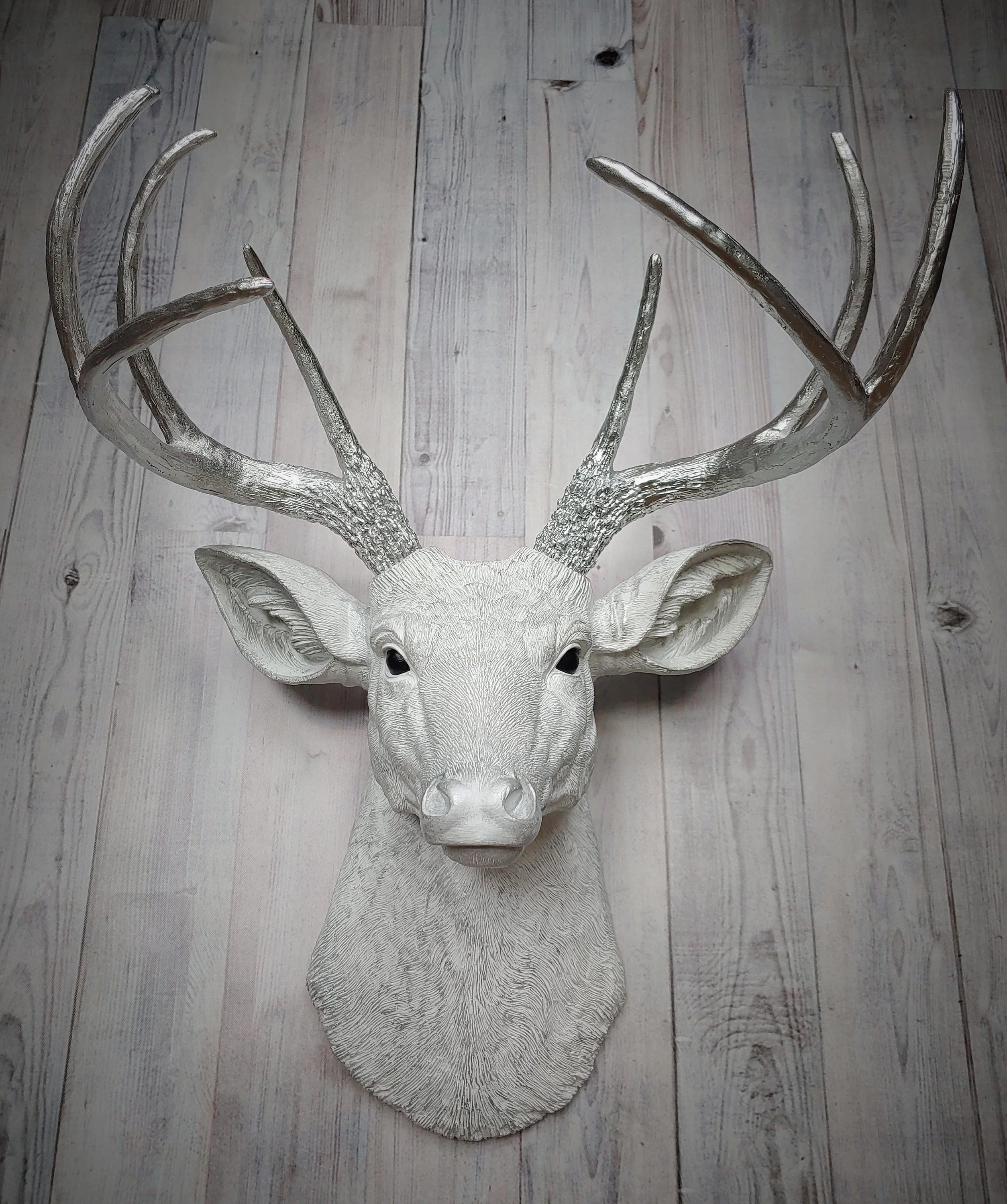 Faux Taxidermy Deer Head Wall Mount, Stag Decor - Etsy