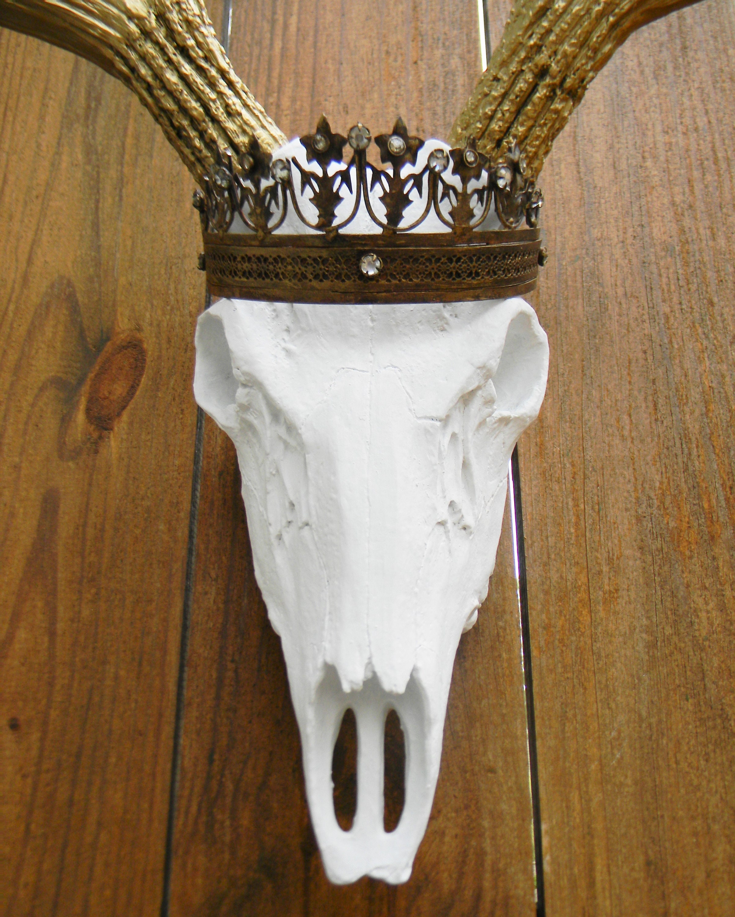 Faux Animal Skulls Skull Wall Decor Faux Taxidermy Deer Etsy