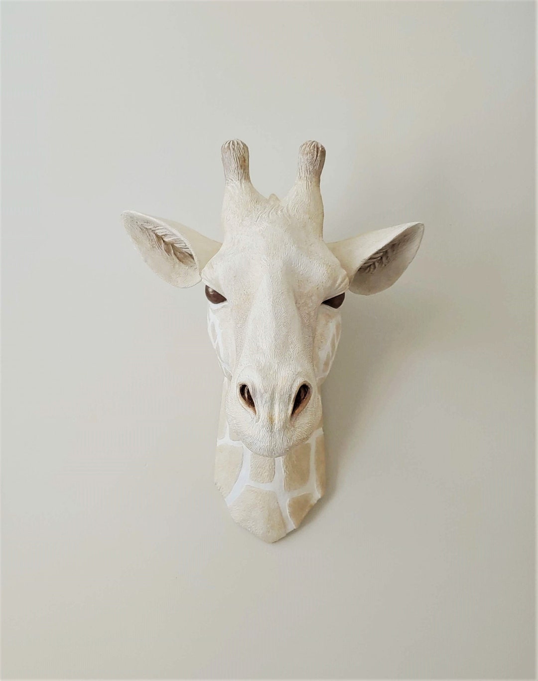 Giraffe Head Wall Decor, Faux Taxidermy Giraffe Head, Nursery Wall Decor Etsy