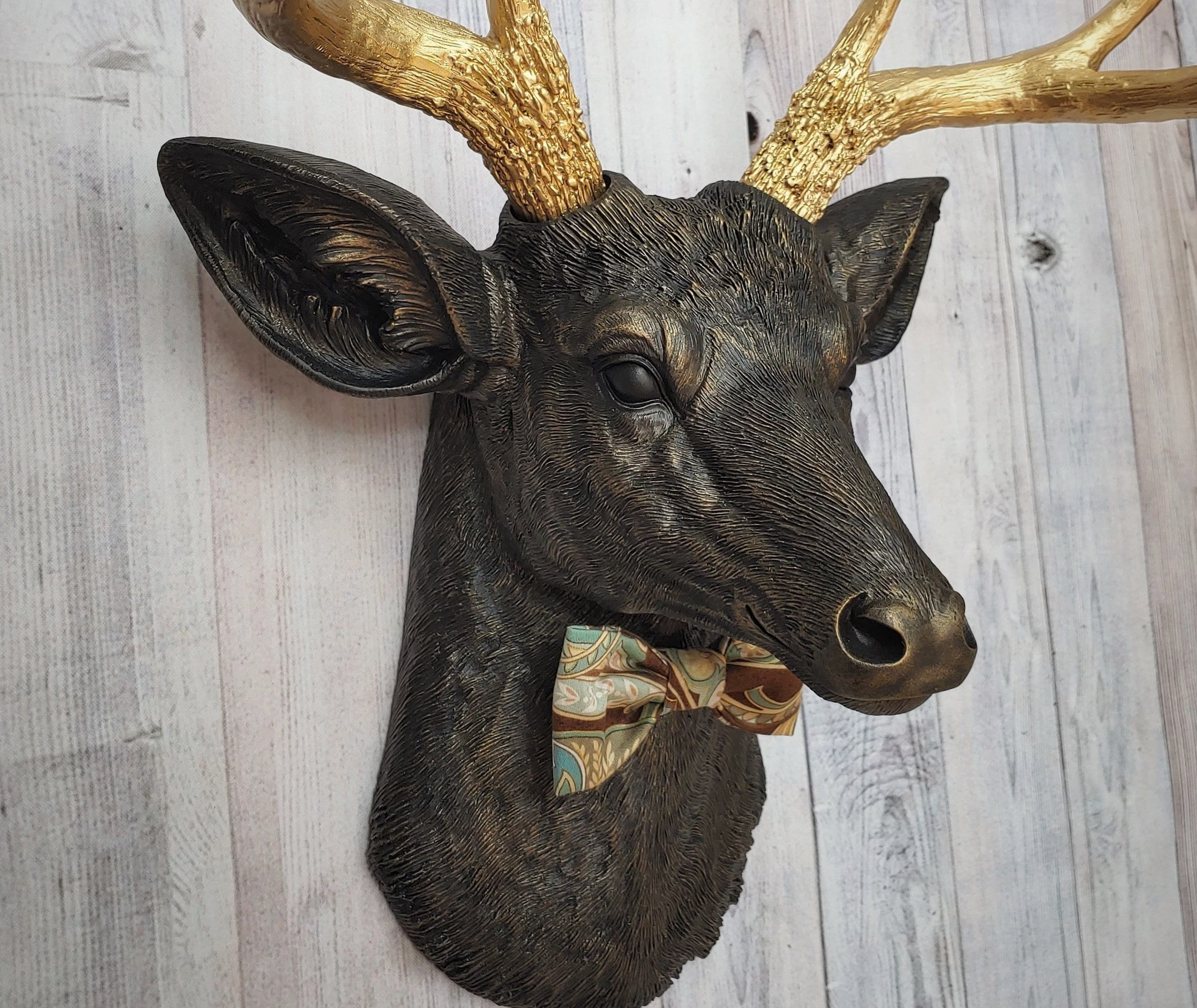 Faux Taxidermy Deer Head Wall Mount, Fake Stag Decor - Etsy