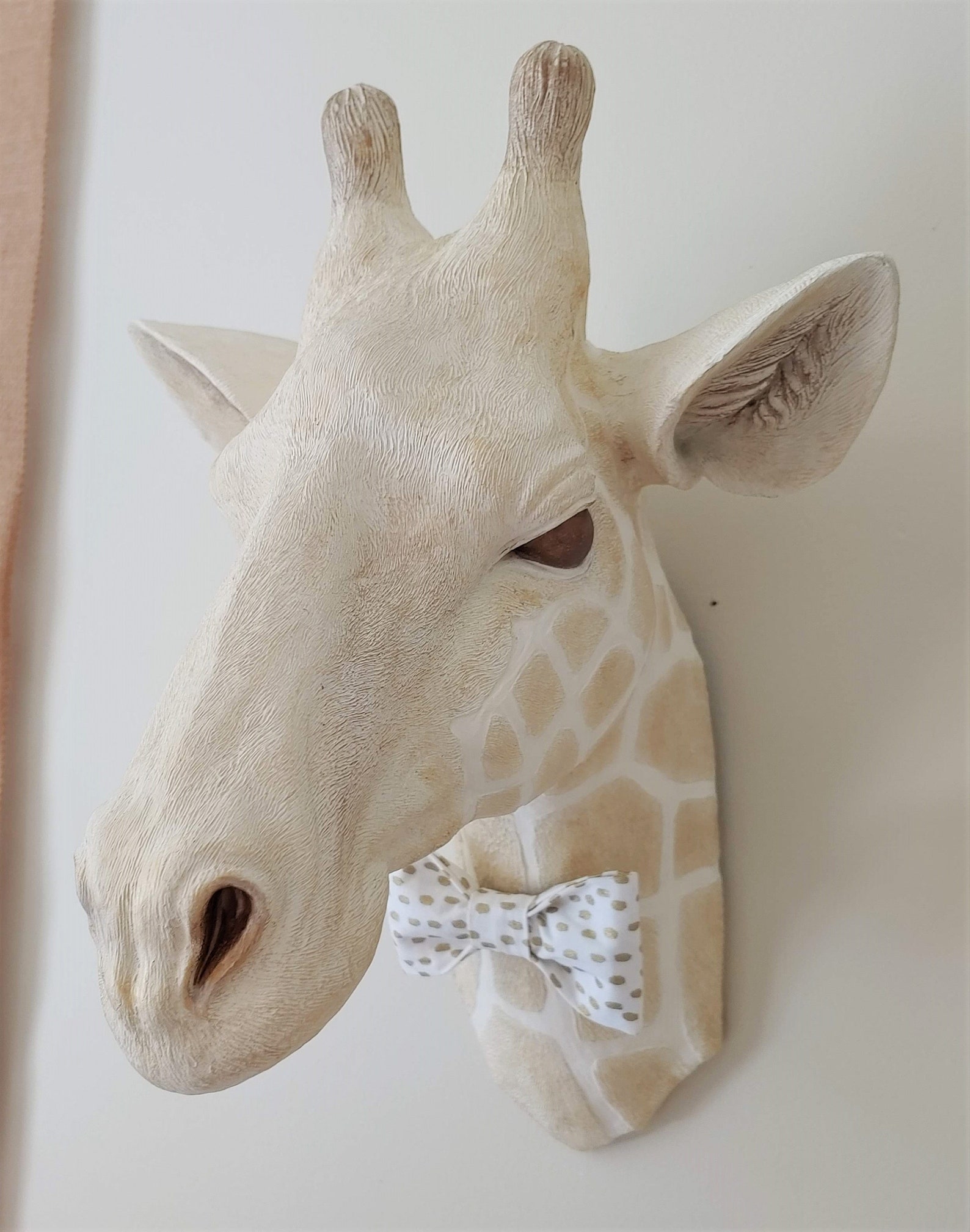 Giraffe Head Wall Decor Faux Taxidermy Giraffe Head Safari Etsy