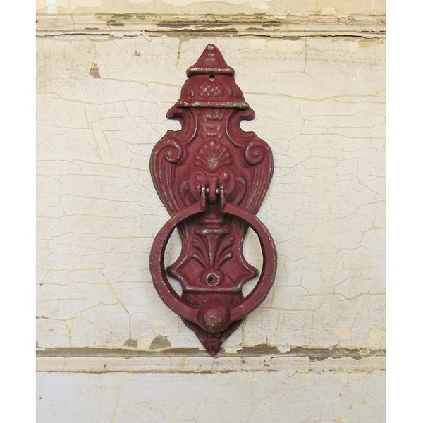 Door Knocker,Vintage Inspired Door Knocker,French Country Door Knocker,Housewarming Gift,Front Door Decor,Cast Iron Door Knocker