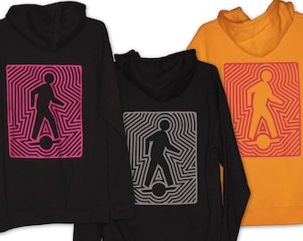 Sudadera con capucha Onewheel: "Hypno Rider"