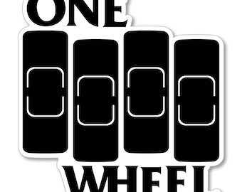 Pegatina Onewheel: “Bandera de tabla”