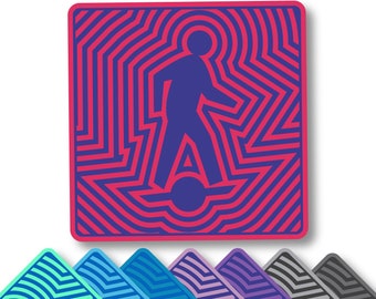 Pegatina de Onewheel: Hypno Rider