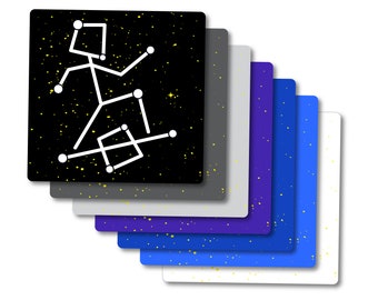 Pegatina Onewheel: "Star Rider" Constellation 2 Pack (Edición Limitada)