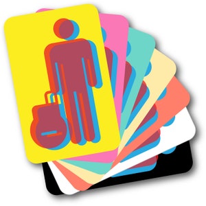 EUC Sticker: “Office Rider” (Limited 3D Edition) | Electric Unicycle