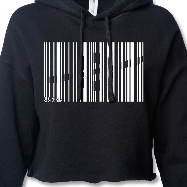 Onewheel Crop Top BoARdCODE Women/'s Black Pullover Crop Top Hoodie
