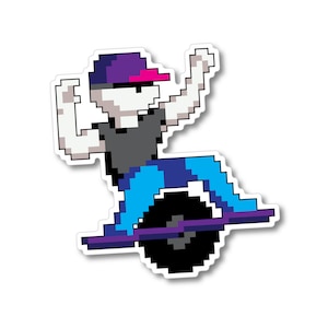 Onewheel Sticker: Large “Excitewheel” Racer
