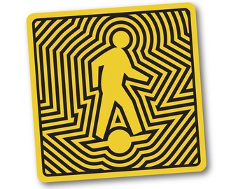 Pegatina de Onewheel: Hypno Rider (edición Lemonade)