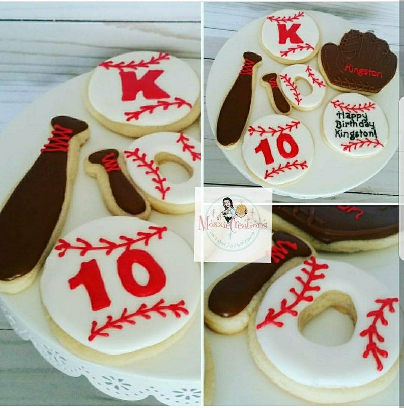 Baseball Theme Cookies Party Favors Paper Party Supplies Kromasol Com
