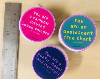 The Leslie Knope Compliment Sticker Pack of 3