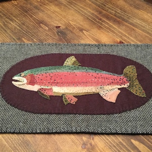 Planked! is the pattern of a rainbow trout  " On The Fly"
