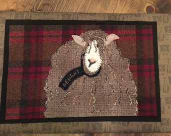 Wool applique pattern &quot;Sheer Delight&quot;