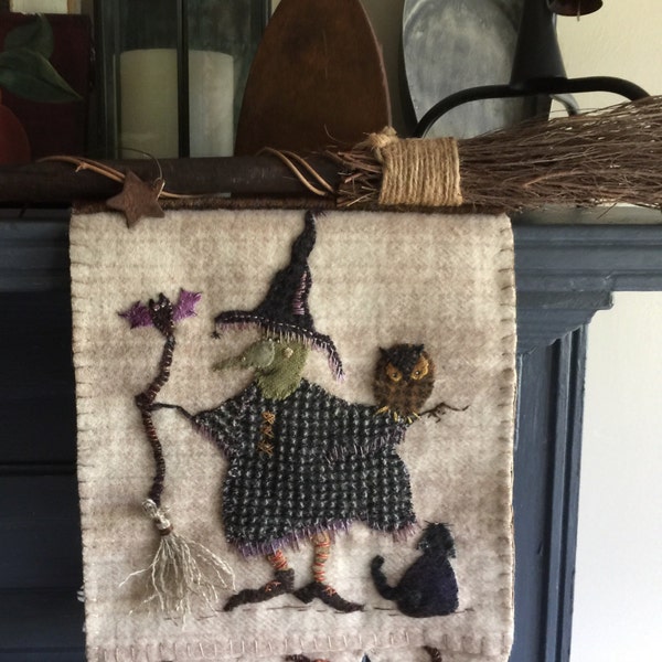 HILDA HONKER'S Halloween banner pattern