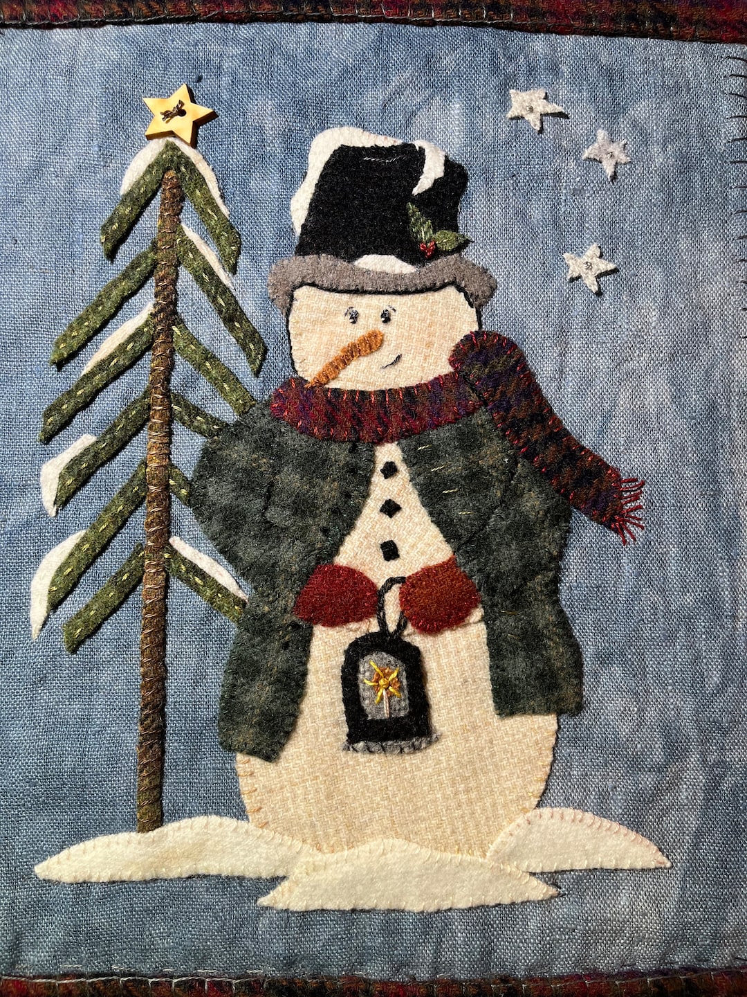 Snowy Snowy Night Pattern - Etsy