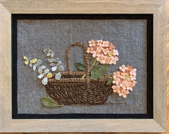 Still Life-wool appliqué pattern