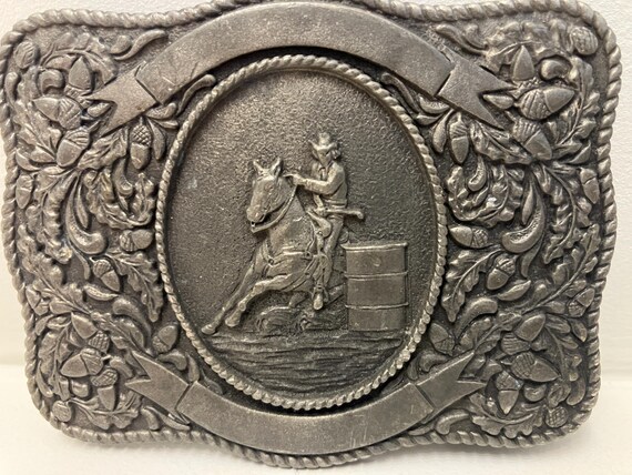 Western Belt Buckle From LTC Western Product Co., 1974 - Etsy display picture 2